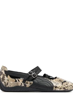 Speedcat Ballet snake embossed sneakers