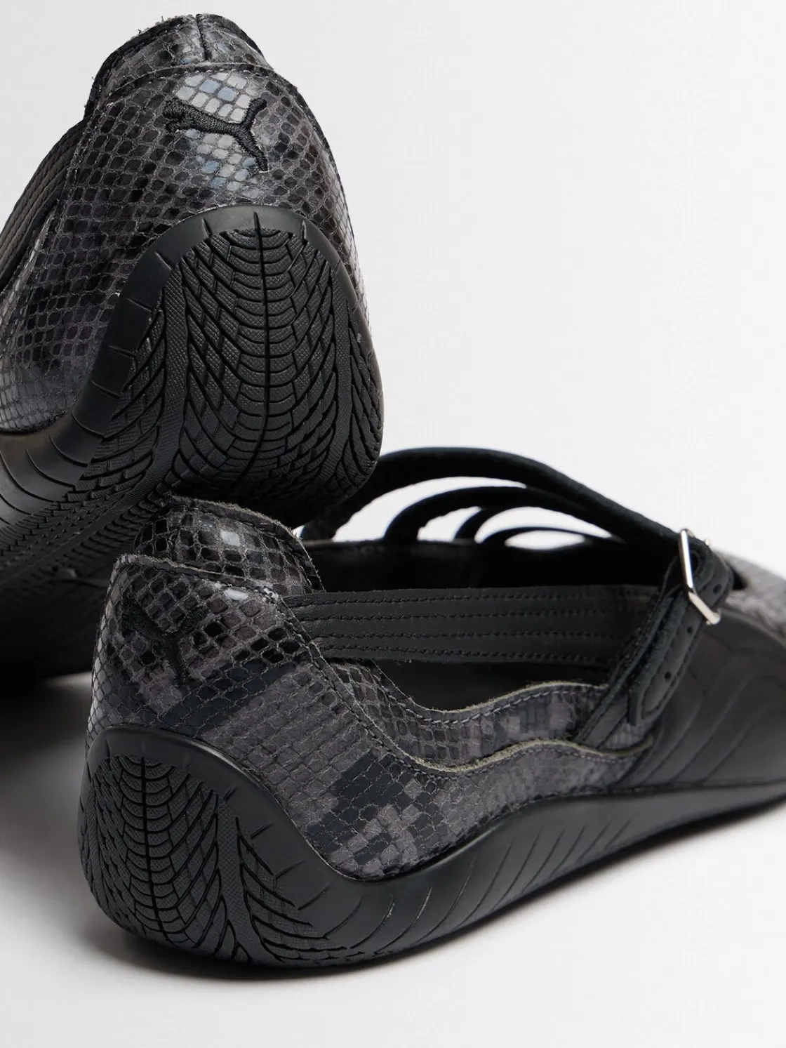 Speedcat Ballet snake embossed sneakers