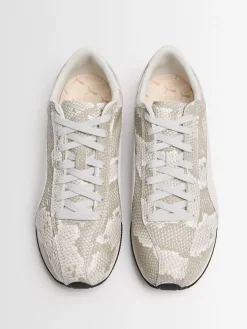 Sprint snake embossed sneakers