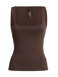 Square neck tank top