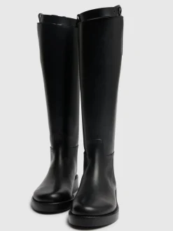 Stivali alti Stan in pelle 30mm