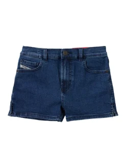 Stretch cotton shorts