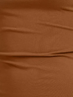 Stretch cotton turtleneck top