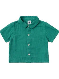 Striped cotton shirt