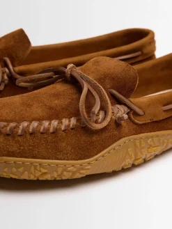 Suede loafers