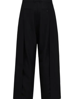 Tailored wool blend pants
