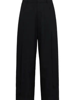 Tailored wool blend pants