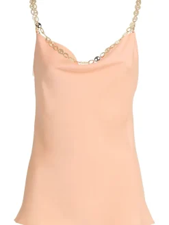 Tank top in raso doppio
