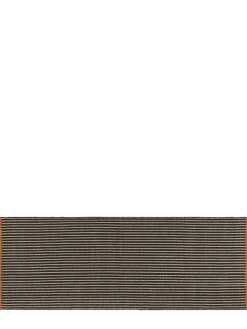 Tappeto intessuto Black Line