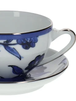 Tazza da caffè e piattino Blu Mediterraneo