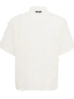 Tech & cotton short sleeve shirt