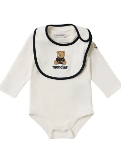 Teddy bear logo cotton set