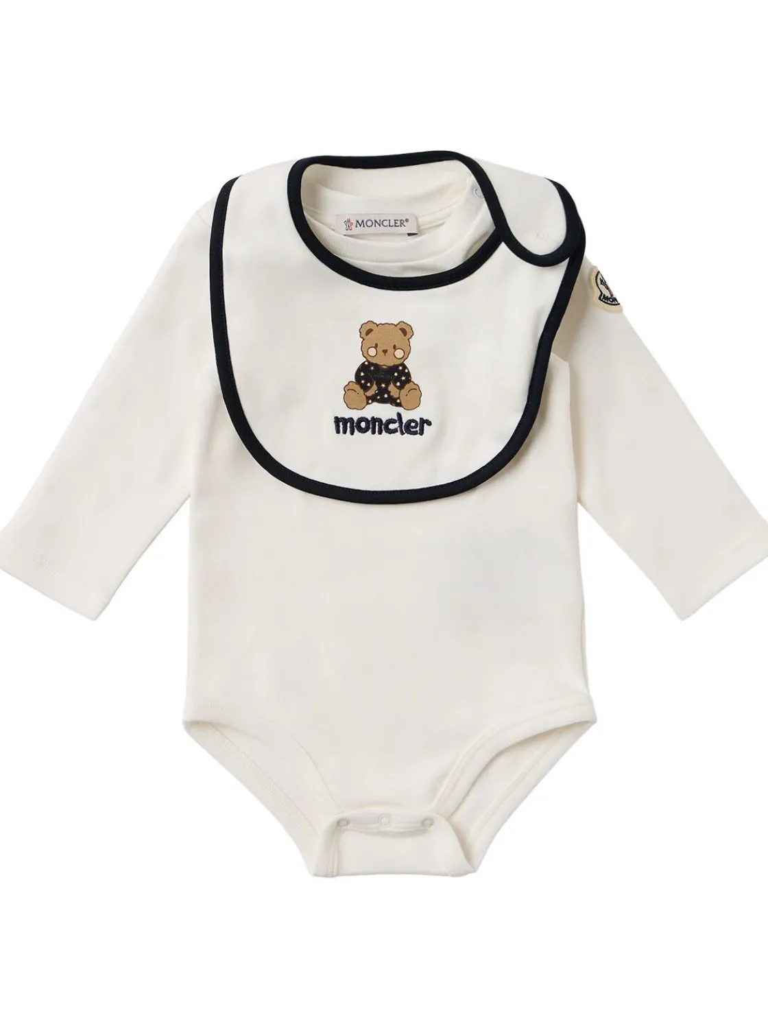 Teddy bear logo cotton set