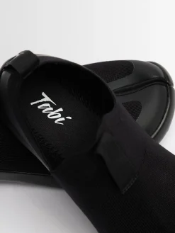 Tencel tabi slip-on sneakers