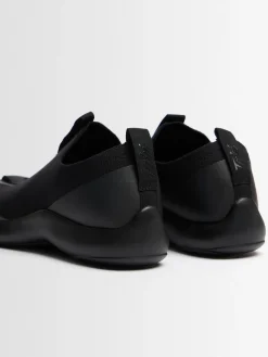 Tencel tabi slip-on sneakers