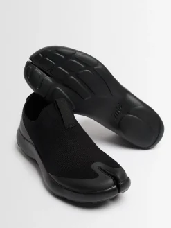 Tencel tabi slip-on sneakers