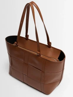 The Florence smooth leather tote bag