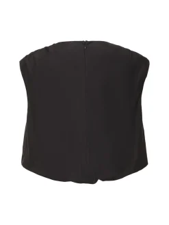 Top arricciato senza maniche Cosma