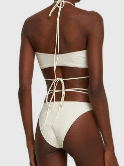 Top bikini in jersey