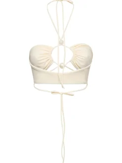 Top bikini in jersey