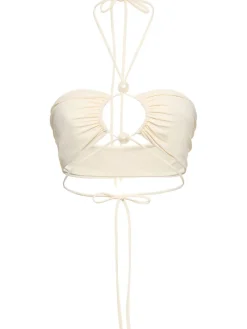 Top bikini in jersey