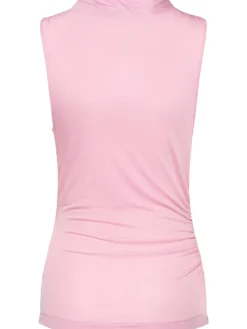 Top in jersey sablé