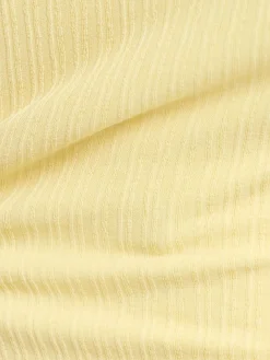 Top monospalla in jersey di viscosa stretch