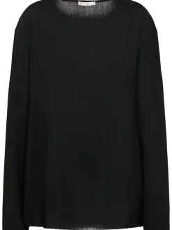 Top sartoriale Cattaleya in lana morbida