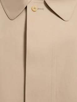 Trench impermeabile in cotone