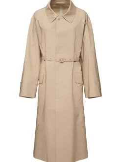 Trench impermeabile in cotone