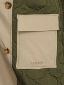 Trench in gabardina