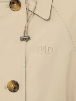 Trench in gabardina