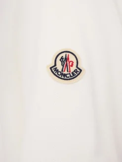 Tricolor-Trimmed cotton polo shirt