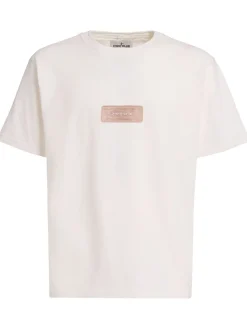 T-shirt a maniche corte in jersey di cotone