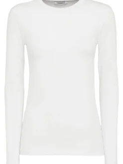 T-shirt a maniche lunghe Sofia in jersey stretch