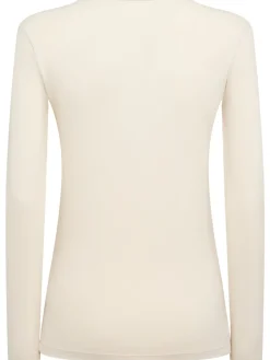 T-shirt a maniche lunghe Sofia in jersey stretch