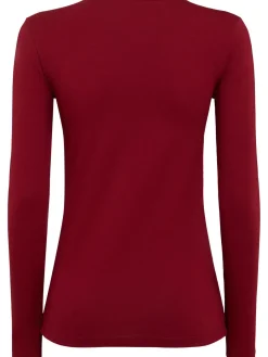 T-shirt a maniche lunghe Sofia in jersey stretch