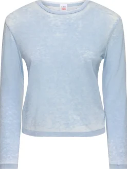 T-shirt boxy in misto cotone