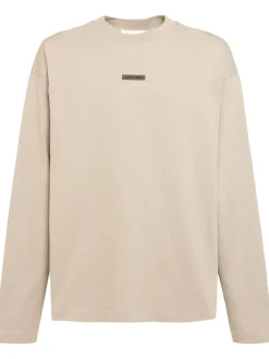 T-shirt classic fit a maniche lunghe