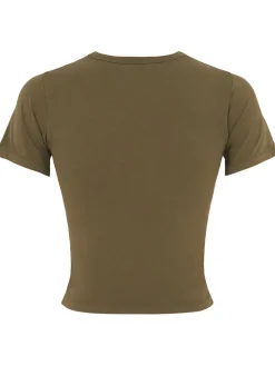 T-shirt cropped micro