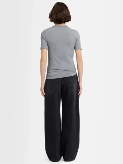 T-shirt Daisy in jersey di cotone stretch