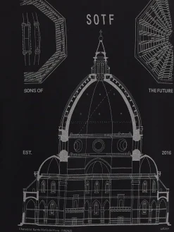 T-shirt Duomo a maniche lunghe