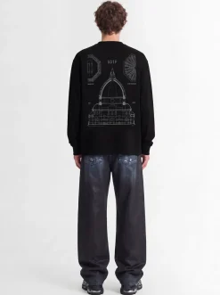 T-shirt Duomo a maniche lunghe