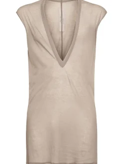 T-shirt Dylan in cotone con scollo a V