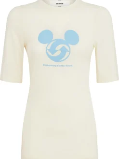 T-shirt grafica in jersey upcycle