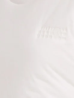 T-shirt imbottita in jersey di cotone