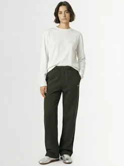 T-shirt in cotone a maniche lunghe