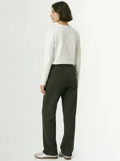T-shirt in cotone a maniche lunghe