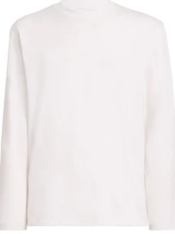 T-shirt in cotone a maniche lunghe