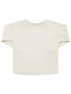 T-shirt in cotone organico con logo